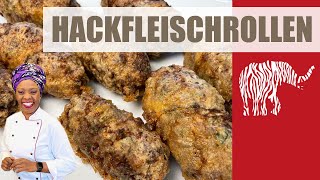 kenianische Kebabs - frittierte Hackfleischrollen