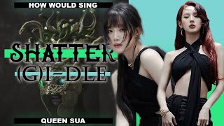 How would (G)I-DLE sing "Shatter" by Dreamcatcher? | Color Coded Lyrics