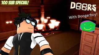 Attempting to Speedrun Roblox Doors With Boogerboy! (100 Sub Special!)