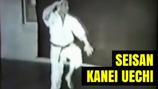 Uechi Ryu Seisan vista Frontal y Lateral - Kanei Uechi Sensei