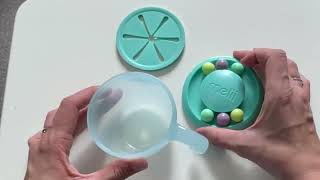 melii Abacus Snack Container with lid for Kids Toddlers and Baby Review