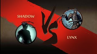 SHADOW FIGHT 2 || SHADOW VS LYNX||