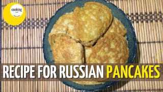 A simple recipe for pancakes. That's how my mom cooks