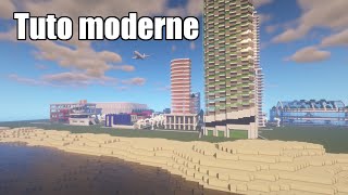 Minecraft - Tuto Ville Moderne #37 - Comment Construire une Plage [Terraforming World Edit]