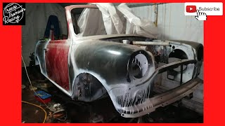 The Ultimate Rover Mini Cabriolet Restoration So Far!!