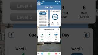 WIZ - Word Quiz - Guess 3 English Words a Day #5-4
