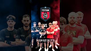 TTD TEAM VS PONGFINITY COMING SOON 🚨📢 #tabletennis #pongfinity #tabletennisdaily #shorts