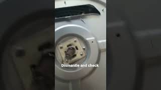 haier 8kg condenser dryer maintenance  and check