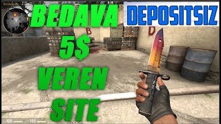 YENİ SİTE | BEDAVA 5.00 COİNS | DEPOSİTSİZ | CSGO PUBG BET SİTESİ | BIÇAK ÇEKİLİŞLİ