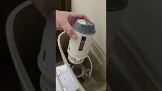 Leaking Toilet Repair #hack #lifehack #plumbing #contruction #diy #dualflushvalve #repairs