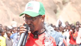 A message of hope for Lafey, Mandera East and Mandera North.... PS Ismail Maalim Madey