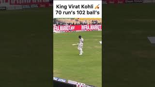 Great Inning by King Kohli on Day 3 #indvsnz #viratkohli #trending #ytshorts #viralshorts #rcb