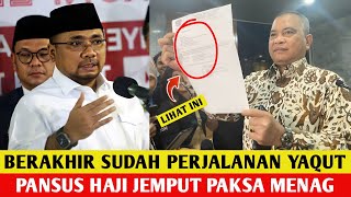 Menggemparkan.! Setelah Mangkir Sekian Kali Dari Panggilan Pansus DPR, Menag Yaqut Dijemput Paksa