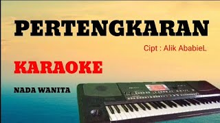 PERTENGKARAN || KARAOKE || COVER DANGDUT KORG PA600