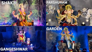 Shakti - Gangeshwar - Parshuram - Garden | Ganpati 2024 | Dhaval Parmar | Gujarati Vlog |