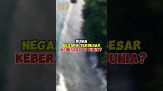 RUSIA NEGARA TERBESAR KEBERAPA DI DUNIA? 😱😱 #shortvideo #shorts #faktaunik #negara