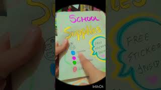 Unboxing blind bags school edition 💌💗🌼 #music #song #love