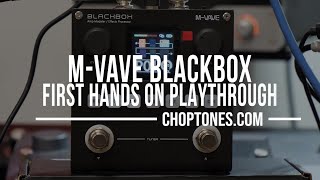 M-Vave Blackbox | First Hands On Playthrough Demo (Smallest Neural Amp Model Player)