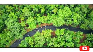 MUKUTMUNIPUR DAM DRONE view The Second biggest earthen dam in India