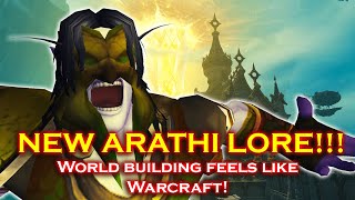 SPOILERS! New ARATHI Lore! BREAKING down WoW The War Within ALPHA GAMEPLAY