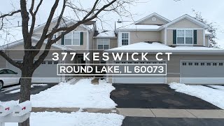 Showcase Video - 377 Keswick Ct, Round Lake, IL 60073