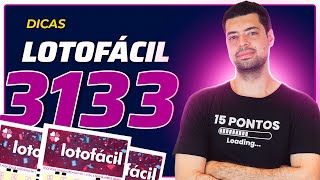 DICAS PARA LOTOFACIL 3133 - 17 JOGOS GRÁTIS!!!