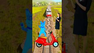 dancing cute dog vs black suit girl stop the high-speed train#shortsfeed #youtubeshorts