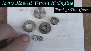 #MT49 Part 3 - Jerry Howell V-twin IC Engine. The Gears - Finally! In 4K/UHD by Andrew Whale.