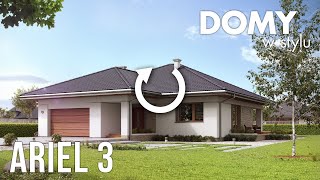 Projekt domu ARIEL 3 - widok 360º