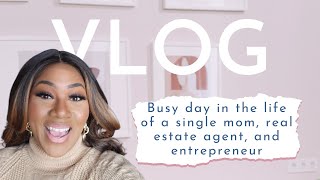 VLOG | Busy day in the life of a single mom and entrepreneur