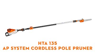 STIHL HTA 135 Telescopic Pole Pruner | Professional Cordless Pole Pruner | STIHL GB