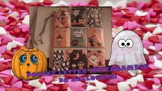 POCKET LETTER HALLOWEEN intercambio para Johanna