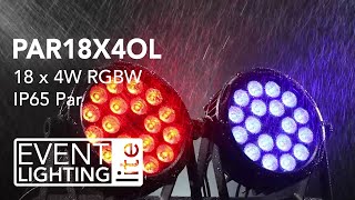 Event Lighting Lite - Introduction to the PAR18X4OL