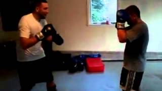 Nihad Husic Nusmir Ademovic Sparring