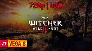 Vega 6 | Ryzen 5 4500U - The Witcher 3 Wild Hunt