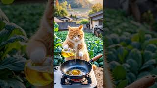 Kucing bisa masak #kucinglucu #videokucing #cat #catlover