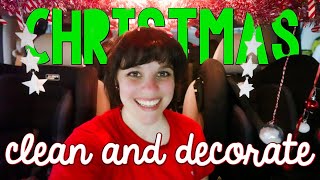 Clean and decorate my car with me CHRISTMAS edition | Decorating my car for Christmas | Vlogmas 2023