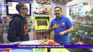 TN Tecno 692-1 Fábrica de fichines y un colectivo lleno de videojuegos