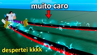 DESPERTEI o VERDADEIRO PODER da CURSED DUAL KATANA no BLOX FRUITS!! (custou 12k de robux)