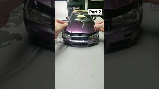 Assembly model Nissan Skyline R34 Part-2