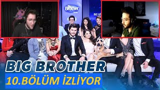 EFE UYGAÇ - BİG BROTHER 10.BÖLÜM İZLİYOR PART 2