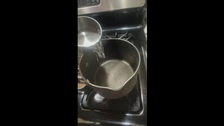 ASMR boiling water