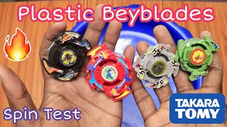 🔥 Plastic Generation 🔥 Beyblade Spin Test which I Unboxed.!