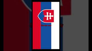 Slovakia versus Czechoslovakia #slovak #slovakia #fypシ #flag ￼￼