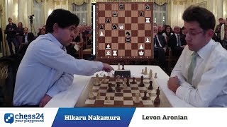 BEAUTIFUL CHECKMATE ON THE BOARD!!! Hikaru Nakamura Vs Levon Aronian - Blitz Chess 2014 Zurich