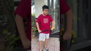 Thử Thách Bẻ Lò Xo #Ân Nhân Vlog #shorts #ân