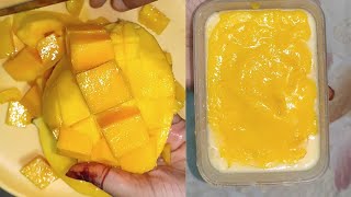 Mango Pudding | No Gelatin | No Agar-Agar | Mango-Caramel Pudding