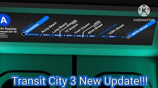 Roblox l Transit City 3 - New Update (but fake)