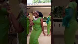 Its a green affair. So lovely. #shorts#viral#beauty#trendingshorts#fashion#kente#ghanaweddings#bride