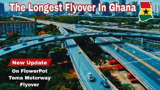 Ghana's $145 Million LONGEST Flowerpot Flyover, Development And Progress